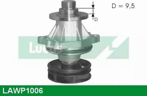 Lucas Engine Drive LAWP1006 - Водяной насос autospares.lv