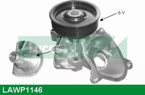 Lucas Engine Drive LAWP1146 - Водяной насос autospares.lv