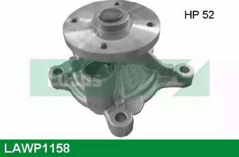 Lucas Engine Drive LAWP1158 - Водяной насос autospares.lv