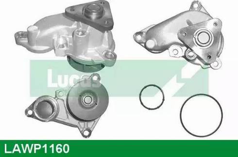 Lucas Engine Drive LAWP1160 - Водяной насос autospares.lv