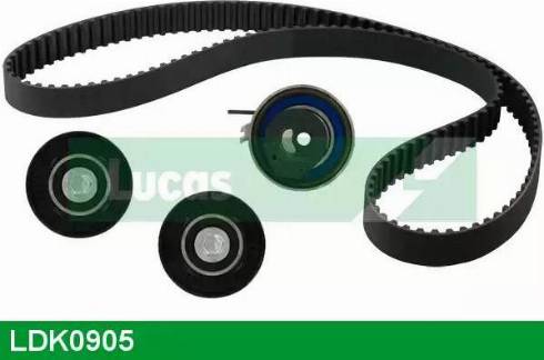 Lucas Engine Drive LDK0905 - Комплект зубчатого ремня ГРМ autospares.lv