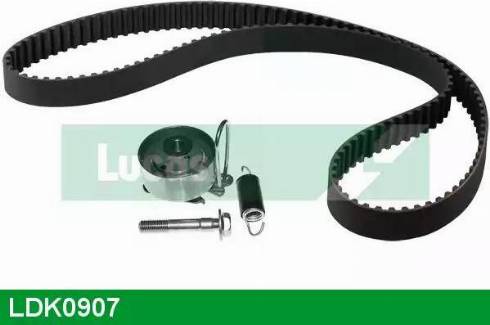 Lucas Engine Drive LDK0907 - Комплект зубчатого ремня ГРМ autospares.lv