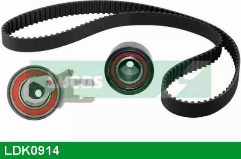 Lucas Engine Drive LDK0914 - Комплект зубчатого ремня ГРМ autospares.lv