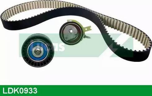 Lucas Engine Drive LDK0933 - Комплект зубчатого ремня ГРМ autospares.lv