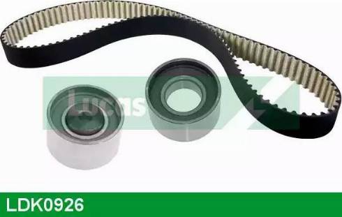 Lucas Engine Drive LDK0926 - Комплект зубчатого ремня ГРМ autospares.lv