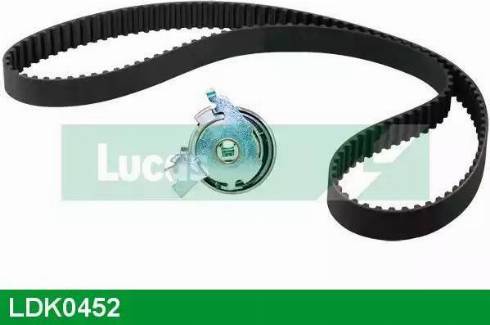 Lucas Engine Drive LDK0452 - Комплект зубчатого ремня ГРМ autospares.lv