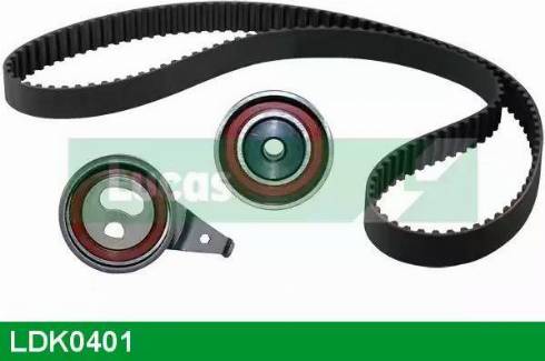 Lucas Engine Drive LDK0401 - Комплект зубчатого ремня ГРМ autospares.lv