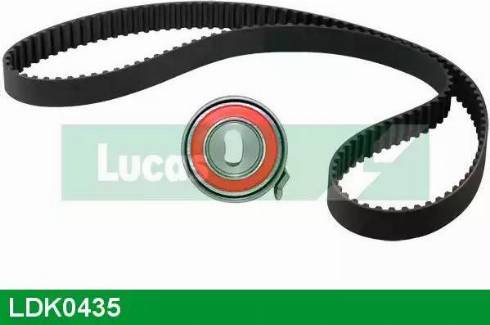 Lucas Engine Drive LDK0435 - Комплект зубчатого ремня ГРМ autospares.lv