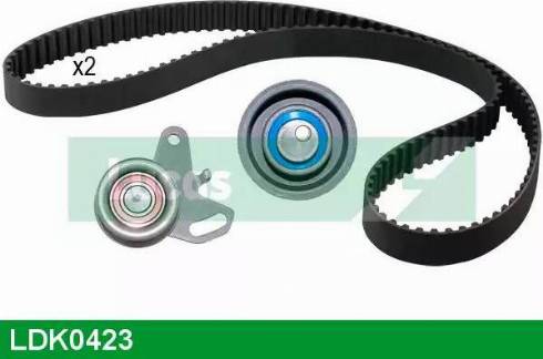 Lucas Engine Drive LDK0423 - Комплект зубчатого ремня ГРМ autospares.lv