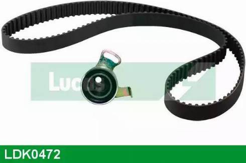 Lucas Engine Drive LDK0472 - Комплект зубчатого ремня ГРМ autospares.lv