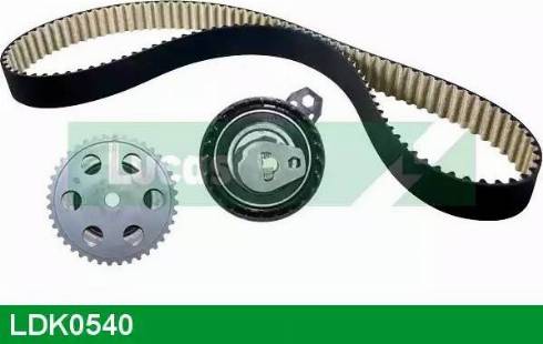 Lucas Engine Drive LDK0540 - Комплект зубчатого ремня ГРМ autospares.lv