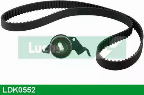 Lucas Engine Drive LDK0552 - Комплект зубчатого ремня ГРМ autospares.lv