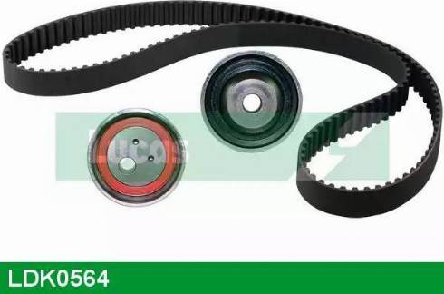 Lucas Engine Drive LDK0564 - Комплект зубчатого ремня ГРМ autospares.lv