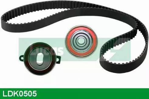 Lucas Engine Drive LDK0505 - Комплект зубчатого ремня ГРМ autospares.lv