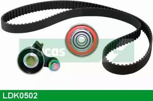 Lucas Engine Drive LDK0502 - Комплект зубчатого ремня ГРМ autospares.lv