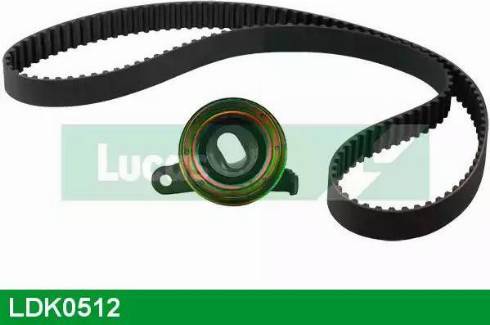 Lucas Engine Drive LDK0512 - Комплект зубчатого ремня ГРМ autospares.lv