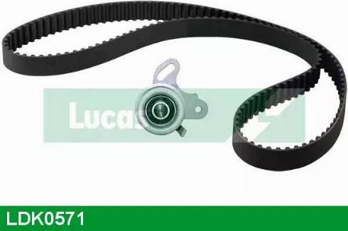 Lucas Engine Drive LDK0571 - Комплект зубчатого ремня ГРМ autospares.lv