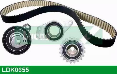 Lucas Engine Drive LDK0655 - Комплект зубчатого ремня ГРМ autospares.lv