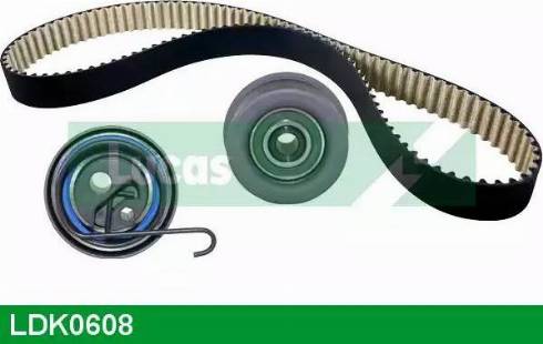 Lucas Engine Drive LDK0608 - Комплект зубчатого ремня ГРМ autospares.lv