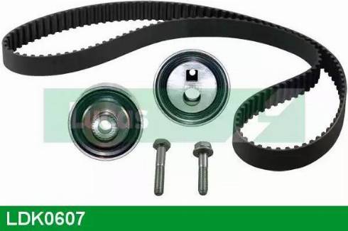 Lucas Engine Drive LDK0607 - Комплект зубчатого ремня ГРМ autospares.lv