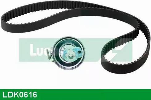 Lucas Engine Drive LDK0616 - Комплект зубчатого ремня ГРМ autospares.lv