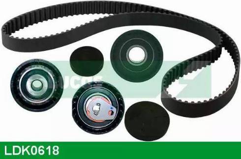 Lucas Engine Drive LDK0618 - Комплект зубчатого ремня ГРМ autospares.lv