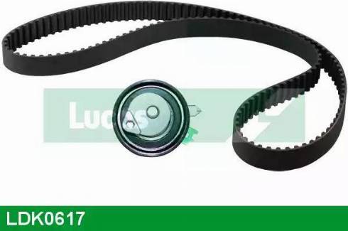 Lucas Engine Drive LDK0617 - Комплект зубчатого ремня ГРМ autospares.lv