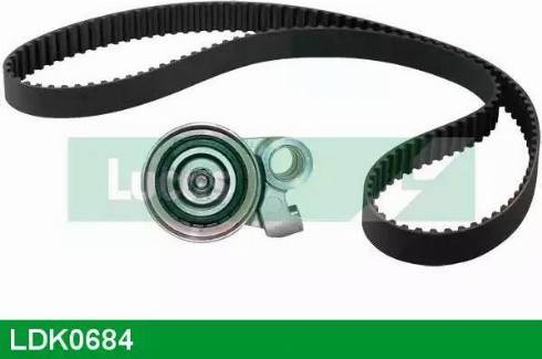 Lucas Engine Drive LDK0684 - Комплект зубчатого ремня ГРМ autospares.lv