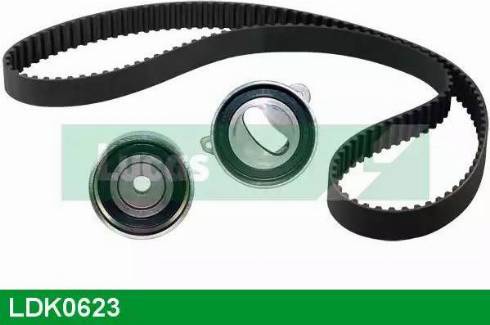 Lucas Engine Drive LDK0623 - Комплект зубчатого ремня ГРМ autospares.lv