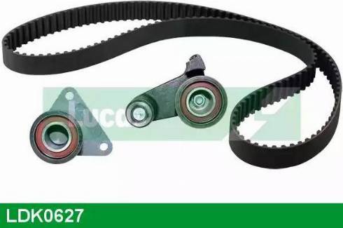 Lucas Engine Drive LDK0627 - Комплект зубчатого ремня ГРМ autospares.lv