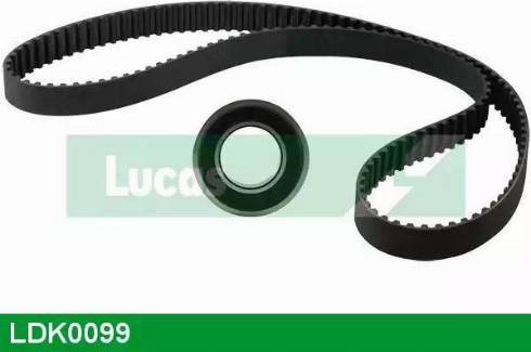 Lucas Engine Drive LDK0099 - Комплект зубчатого ремня ГРМ autospares.lv