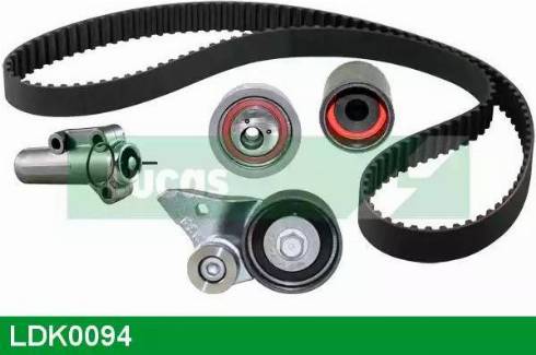 Lucas Engine Drive LDK0094 - Комплект зубчатого ремня ГРМ autospares.lv