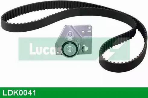 Lucas Engine Drive LDK0041 - Комплект зубчатого ремня ГРМ autospares.lv