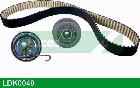 Lucas Engine Drive LDK0048 - Комплект зубчатого ремня ГРМ autospares.lv