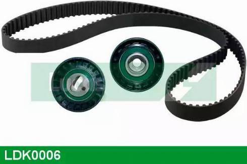 Lucas Engine Drive LDK0006 - Комплект зубчатого ремня ГРМ autospares.lv