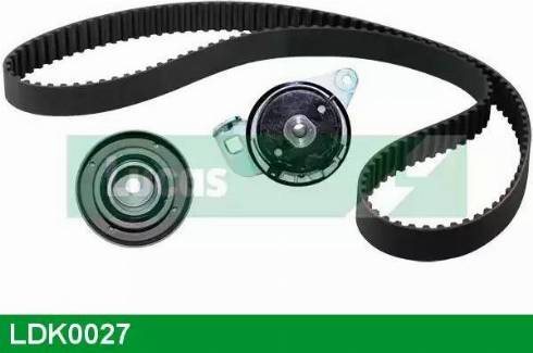 Lucas Engine Drive LDK0027 - Комплект зубчатого ремня ГРМ autospares.lv