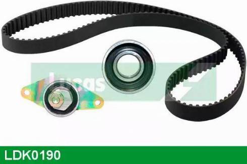 Lucas Engine Drive LDK0190 - Комплект зубчатого ремня ГРМ autospares.lv