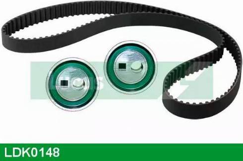 Lucas Engine Drive LDK0148 - Комплект зубчатого ремня ГРМ autospares.lv