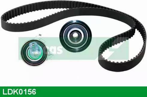 Lucas Engine Drive LDK0156 - Комплект зубчатого ремня ГРМ autospares.lv