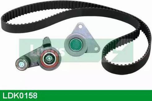 Lucas Engine Drive LDK0158 - Комплект зубчатого ремня ГРМ autospares.lv