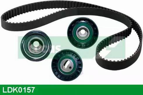 Lucas Engine Drive LDK0157 - Комплект зубчатого ремня ГРМ autospares.lv