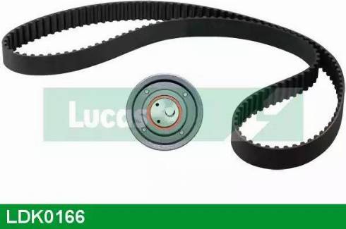 Lucas Engine Drive LDK0166 - Комплект зубчатого ремня ГРМ autospares.lv