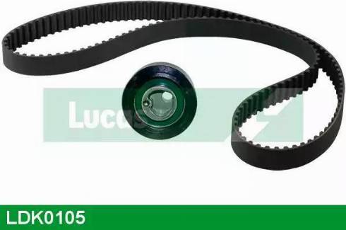 Lucas Engine Drive LDK0105 - Комплект зубчатого ремня ГРМ autospares.lv