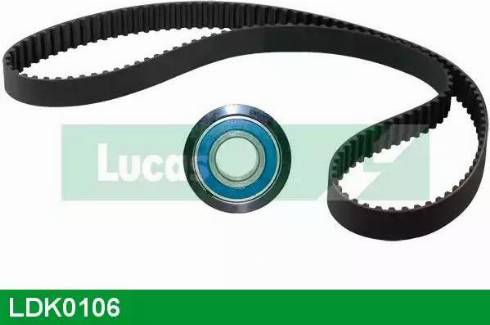 Lucas Engine Drive LDK0106 - Комплект зубчатого ремня ГРМ autospares.lv