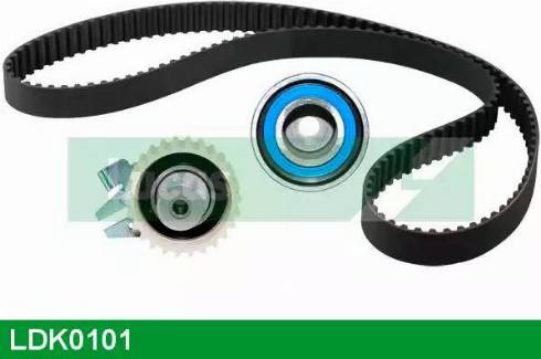 Lucas Engine Drive LDK0101 - Комплект зубчатого ремня ГРМ autospares.lv