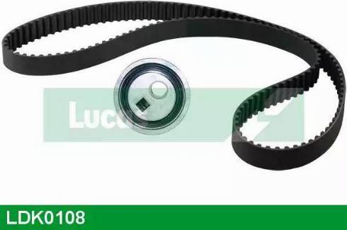 Lucas Engine Drive LDK0108 - Комплект зубчатого ремня ГРМ autospares.lv