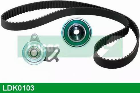 Lucas Engine Drive LDK0103 - Комплект зубчатого ремня ГРМ autospares.lv