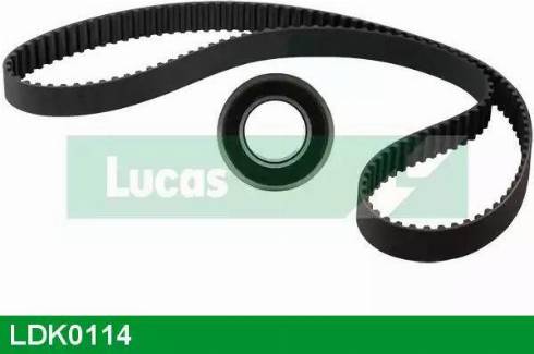 Lucas Engine Drive LDK0114 - Комплект зубчатого ремня ГРМ autospares.lv