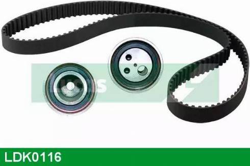 Lucas Engine Drive LDK0116 - Комплект зубчатого ремня ГРМ autospares.lv