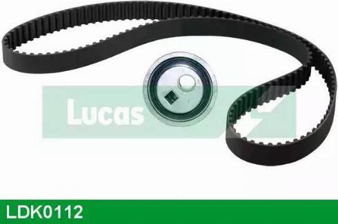 Lucas Engine Drive LDK0112 - Комплект зубчатого ремня ГРМ autospares.lv